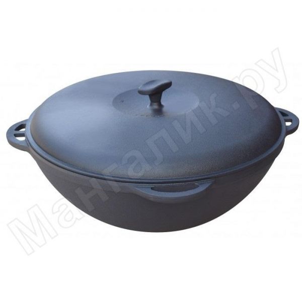 Pig-iron cauldron 22L "Seaton" with a cast-iron lid