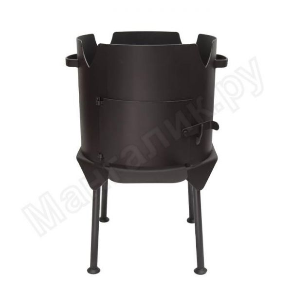 Hearth "STANDARD-330" with a door for cauldrons 8-10 liters