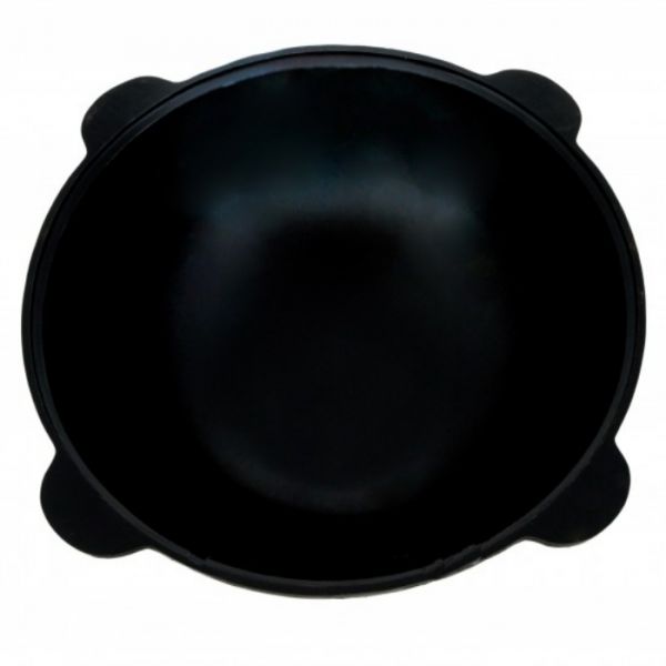 Cast iron cauldron 10l with a round bottom, with a lid (Uzbekistan)