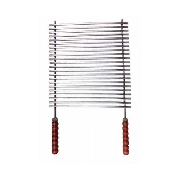 Grate - grill with wooden handles