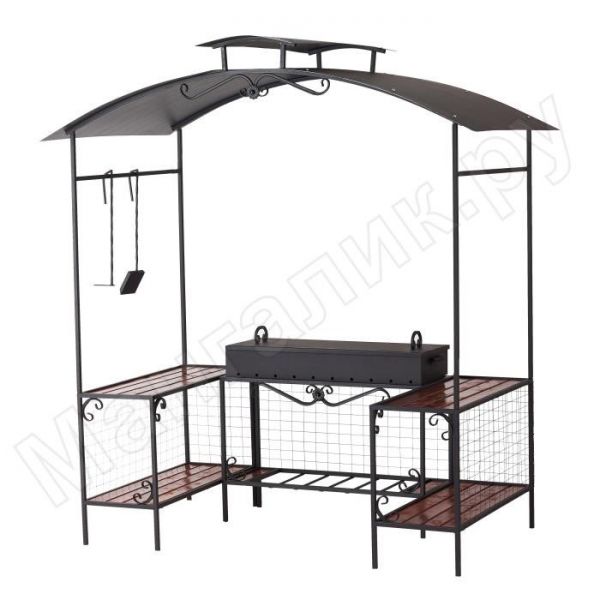 Barbecue gazebo MM27 "Vityaz" (2021)