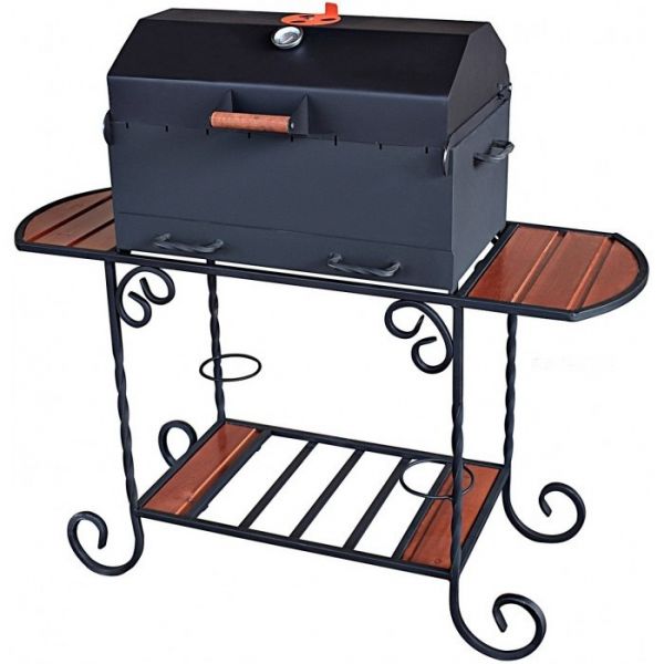 Grill-brazier MM21 with barbecue cover and grill grate