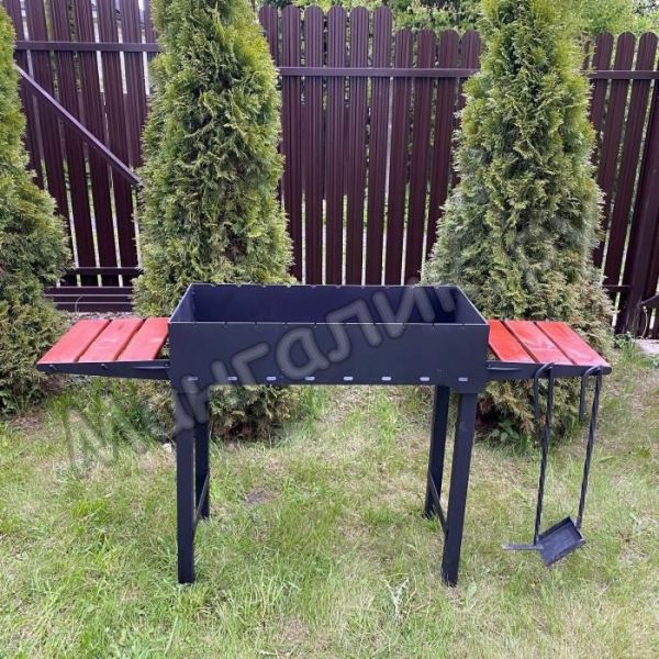 Brazier "Dobrynya" 80x35x17, with removable tables