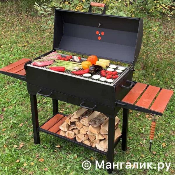 Grill-Grill Dobrynya (5mm) with ash pans, lid and grate