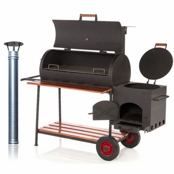 Smoker SM40 (barbecue, grill, oven for a cauldron 5 mm, smokehouse) 120 kg